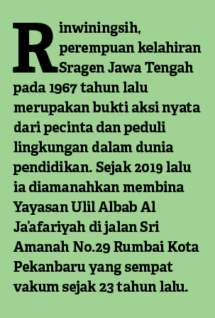 Rinwiningsih, perempuan kelahiran Sragen Jawa Tengah pada 1967 tahun lalu merupakan bukti aksi nyata dari pecinta dan...