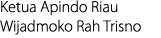 Ketua Apindo Riau Wijadmoko Rah Trisno