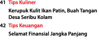 41 Tips Kuliner Kerupuk Kulit Ikan Patin, Buah Tangan Desa Seribu Kolam 42 Tips Keuangan Selamat Finansial Jangka Pan...