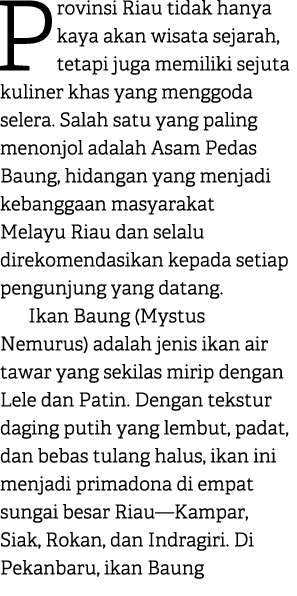 Provinsi Riau tidak hanya kaya akan wisata sejarah, tetapi juga memiliki sejuta kuliner khas yang menggoda selera. Sa...