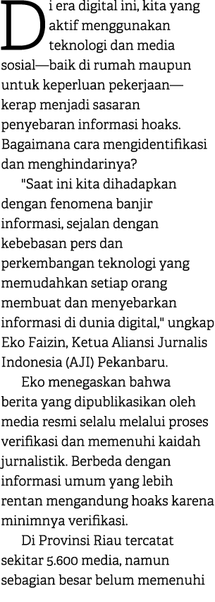 Di era digital ini, kita yang aktif menggunakan teknologi dan media sosial—baik di rumah maupun untuk keperluan peker...